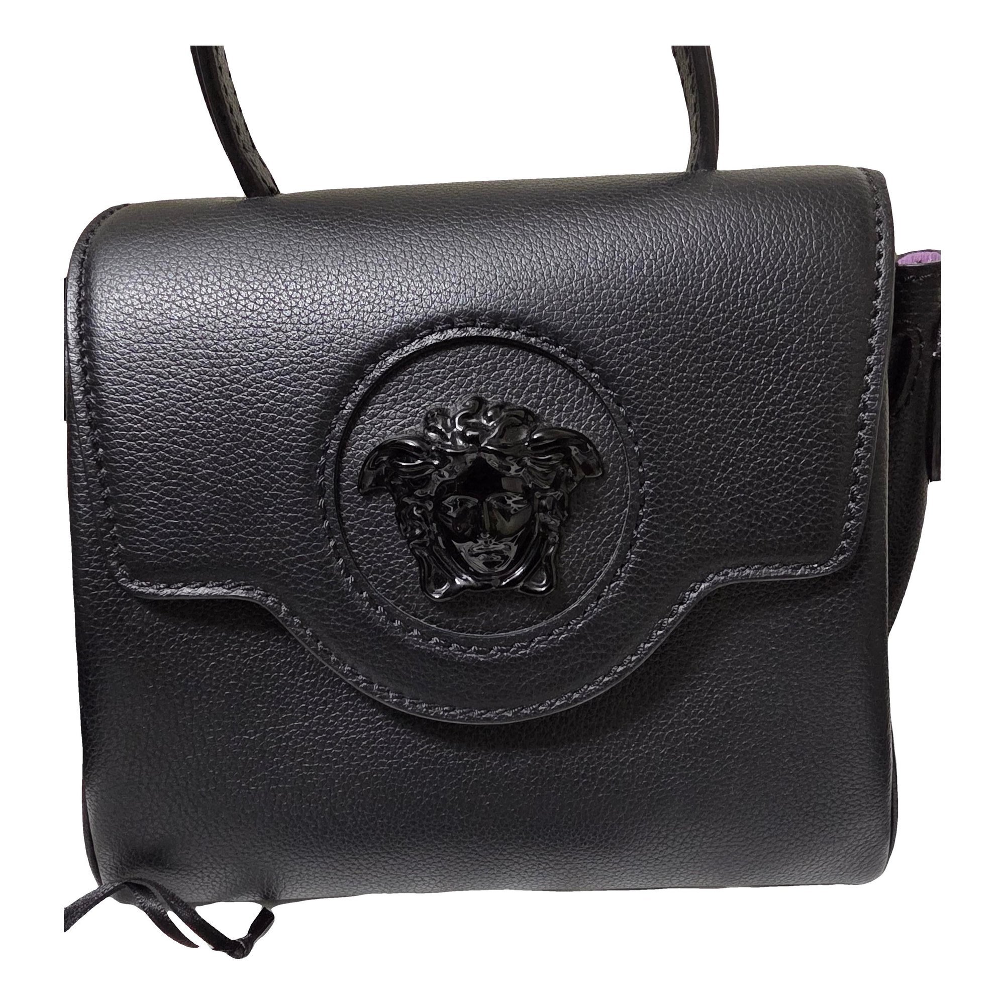 La Medusa leather handbag