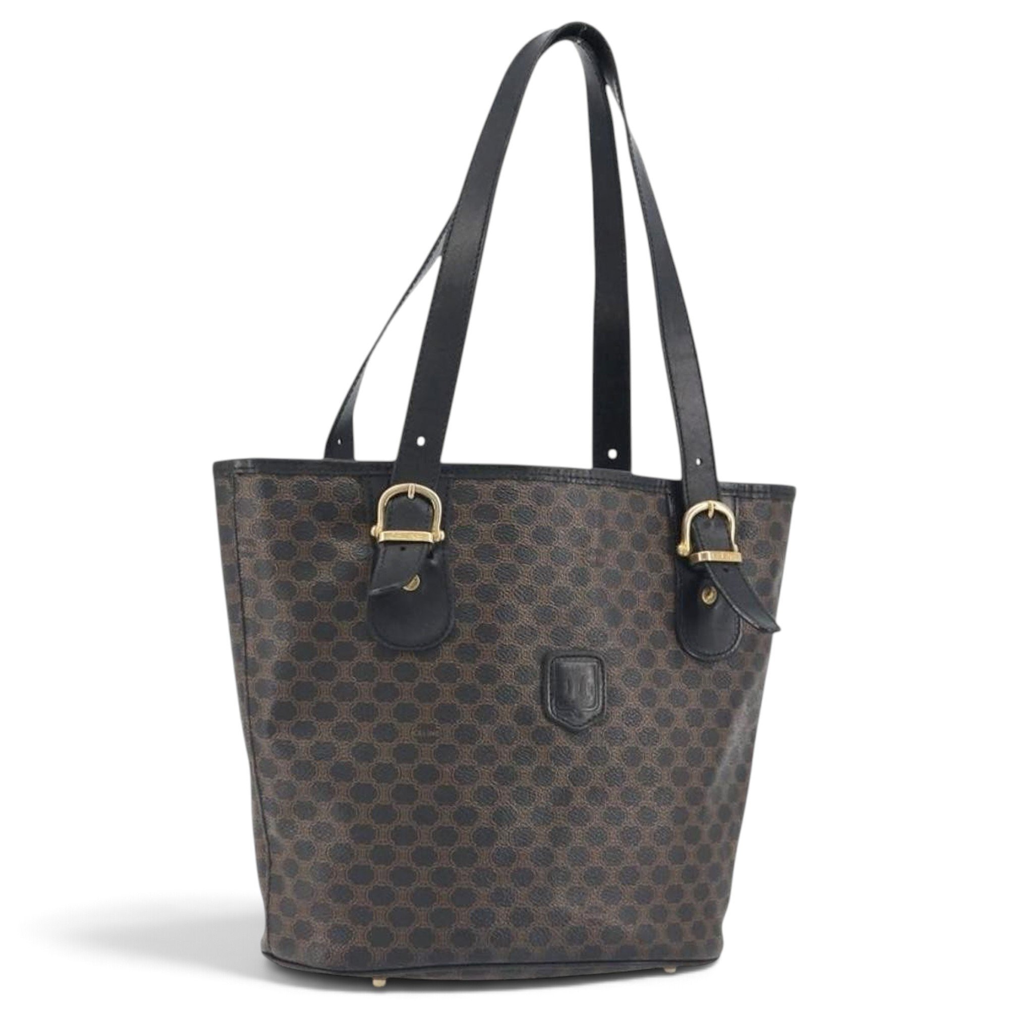 Leather tote