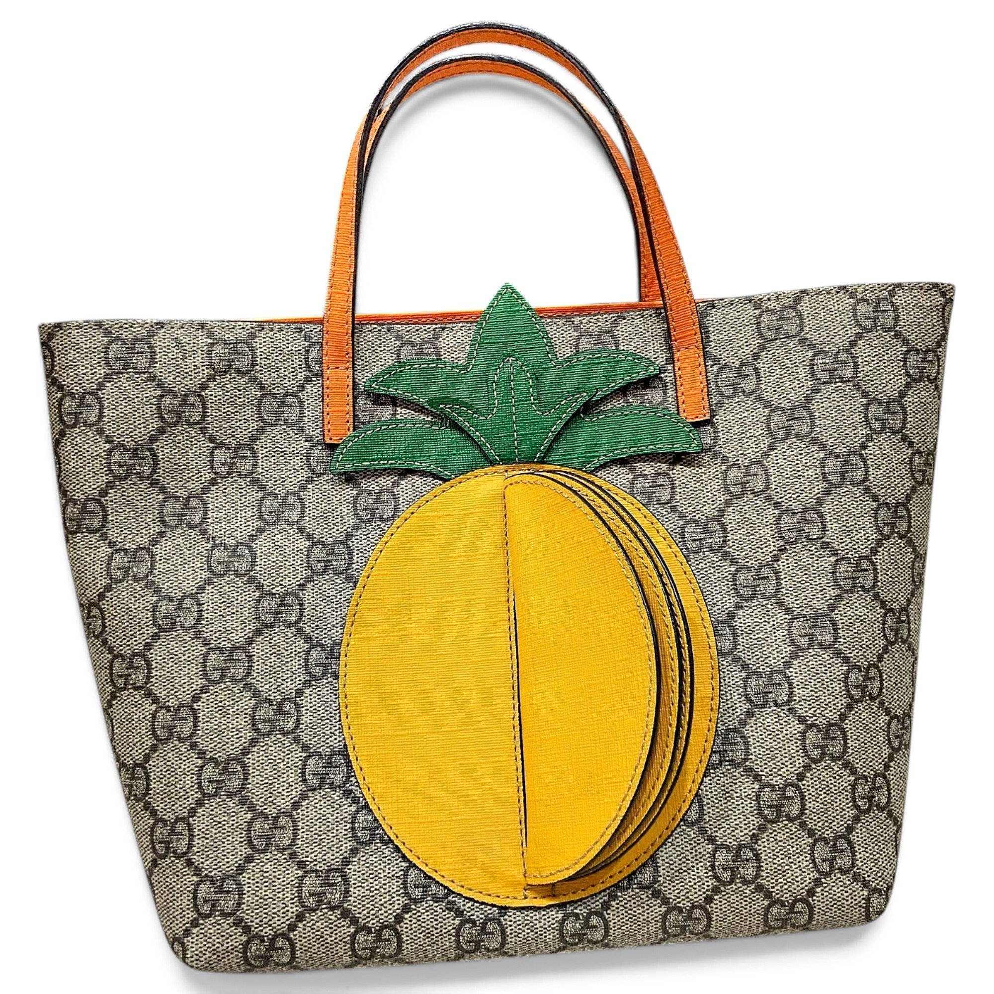 Leather tote