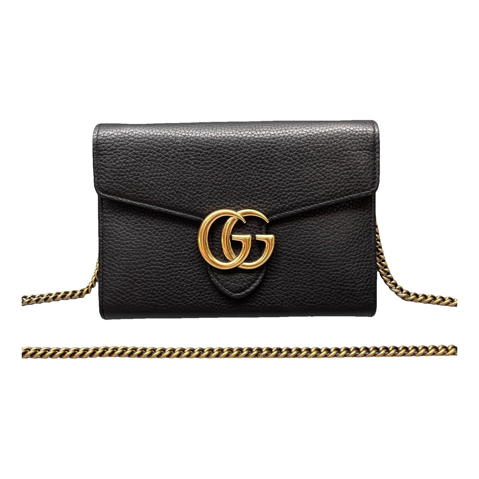 GG Marmont Chain leather handbag