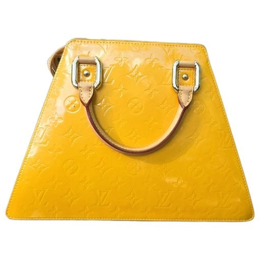 Louis Vuitton Fowler patent leather handbag