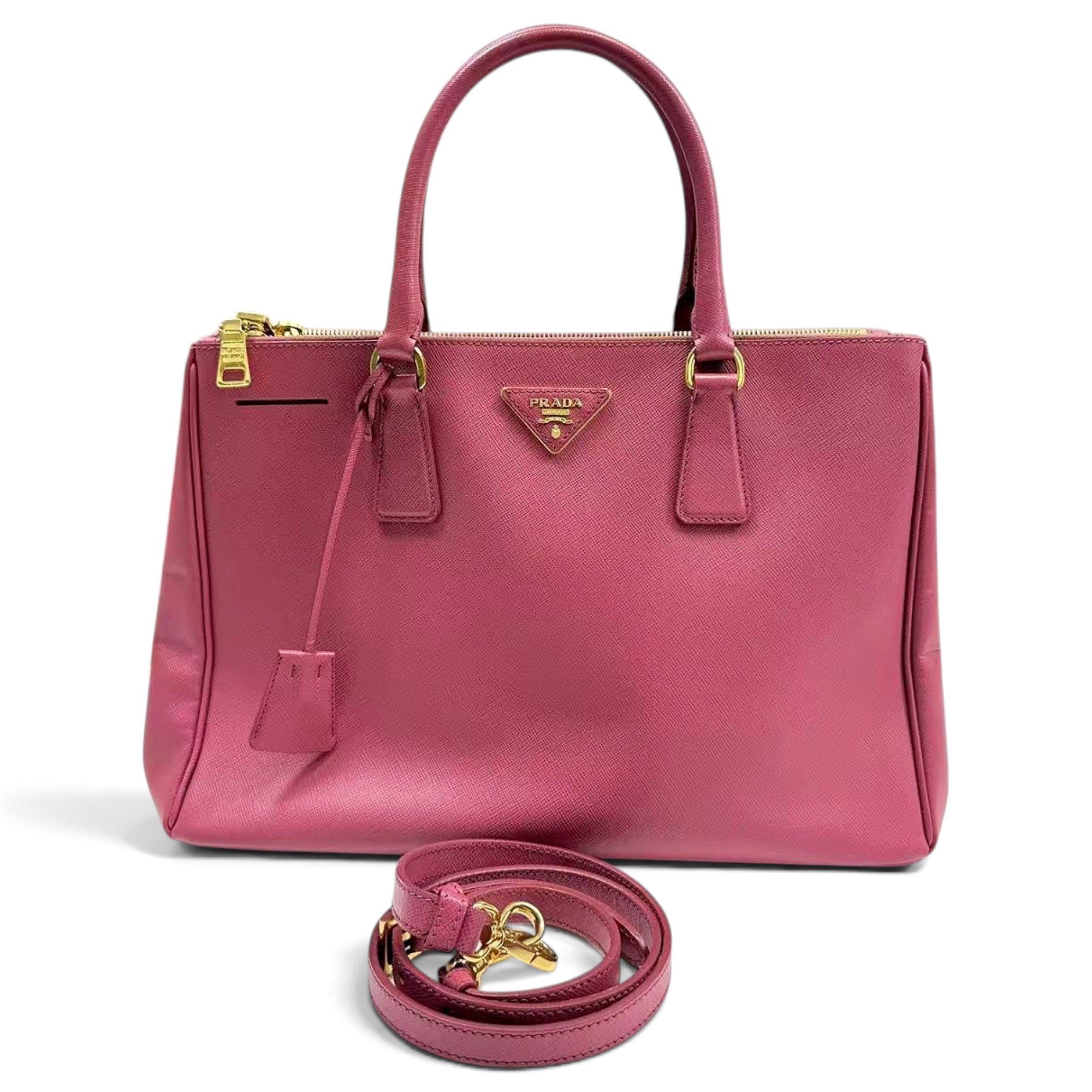 Galleria leather handbag