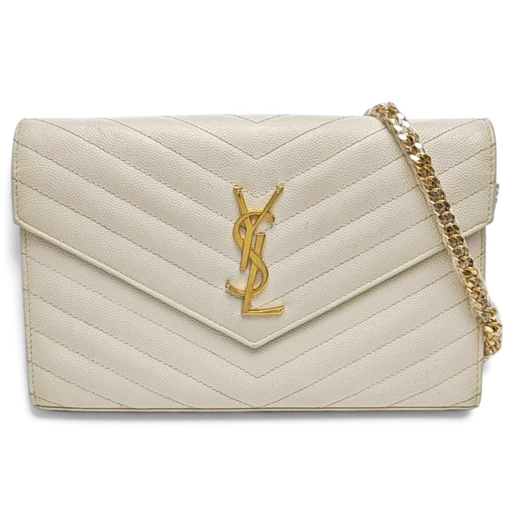 Baby monogramme leather handbag