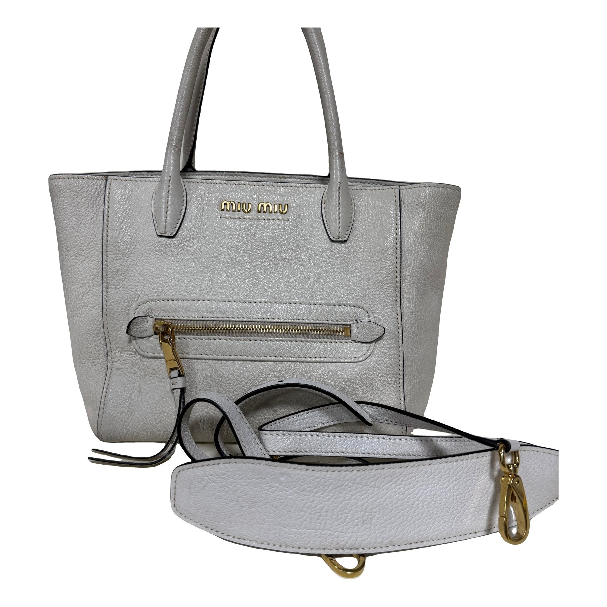Leather handbag