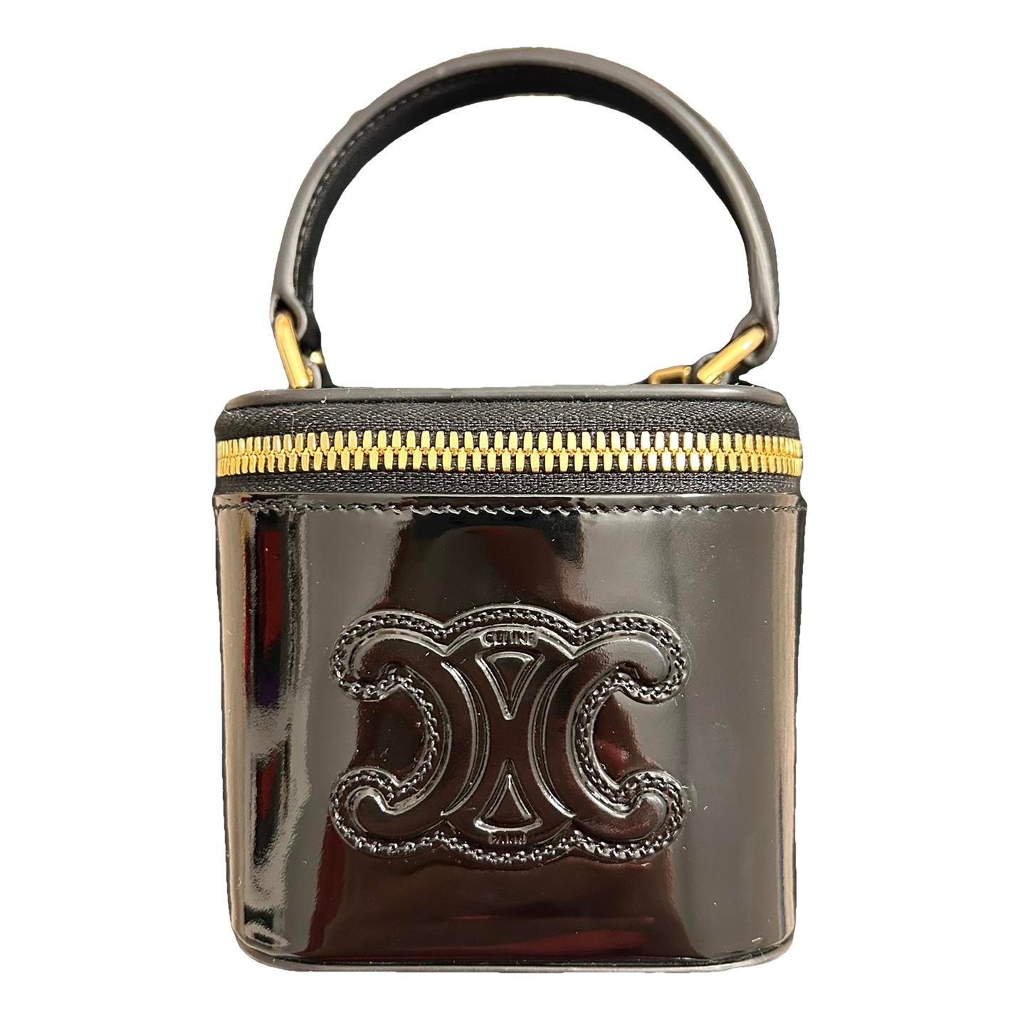 Triomphe leather handbag