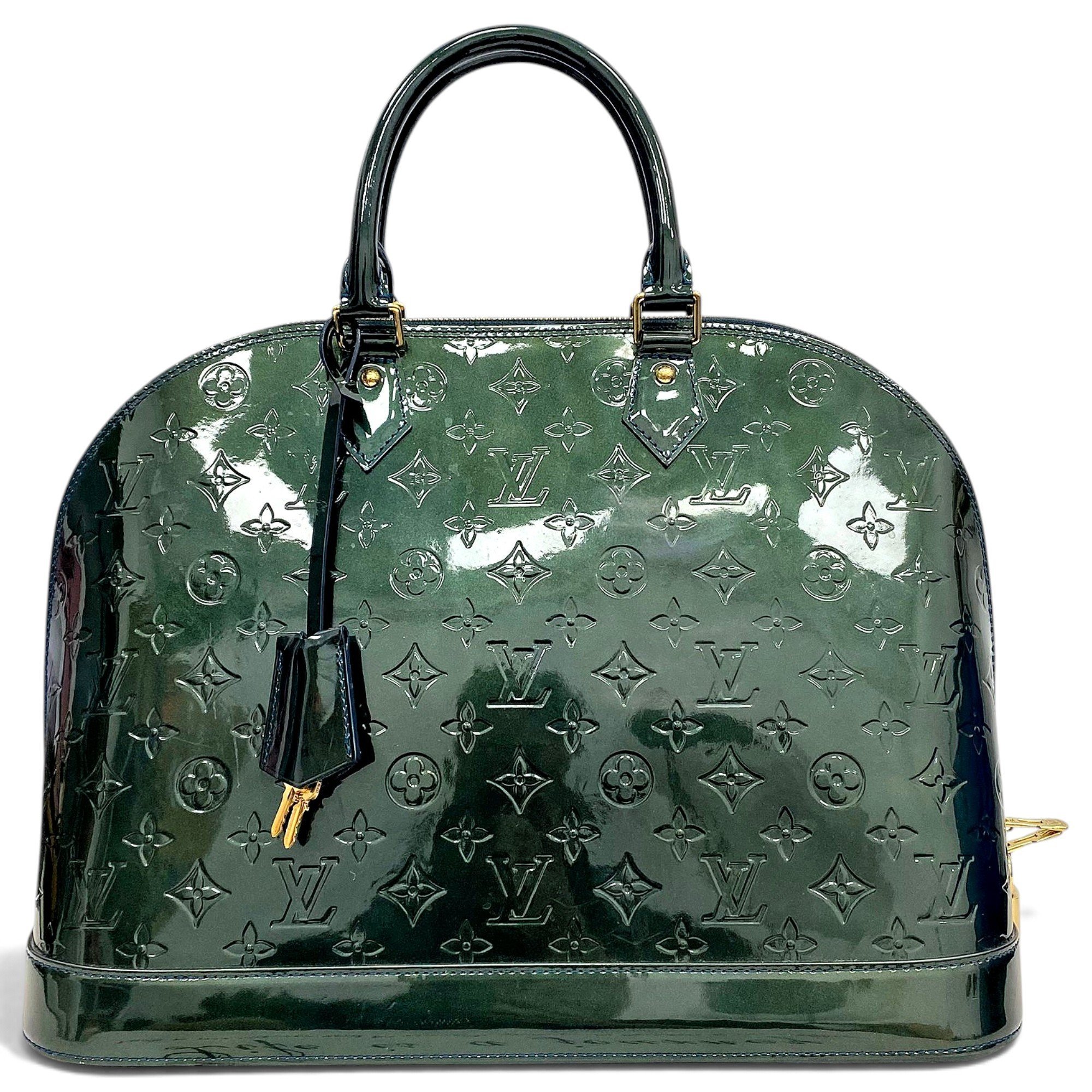 Alma patent leather handbag