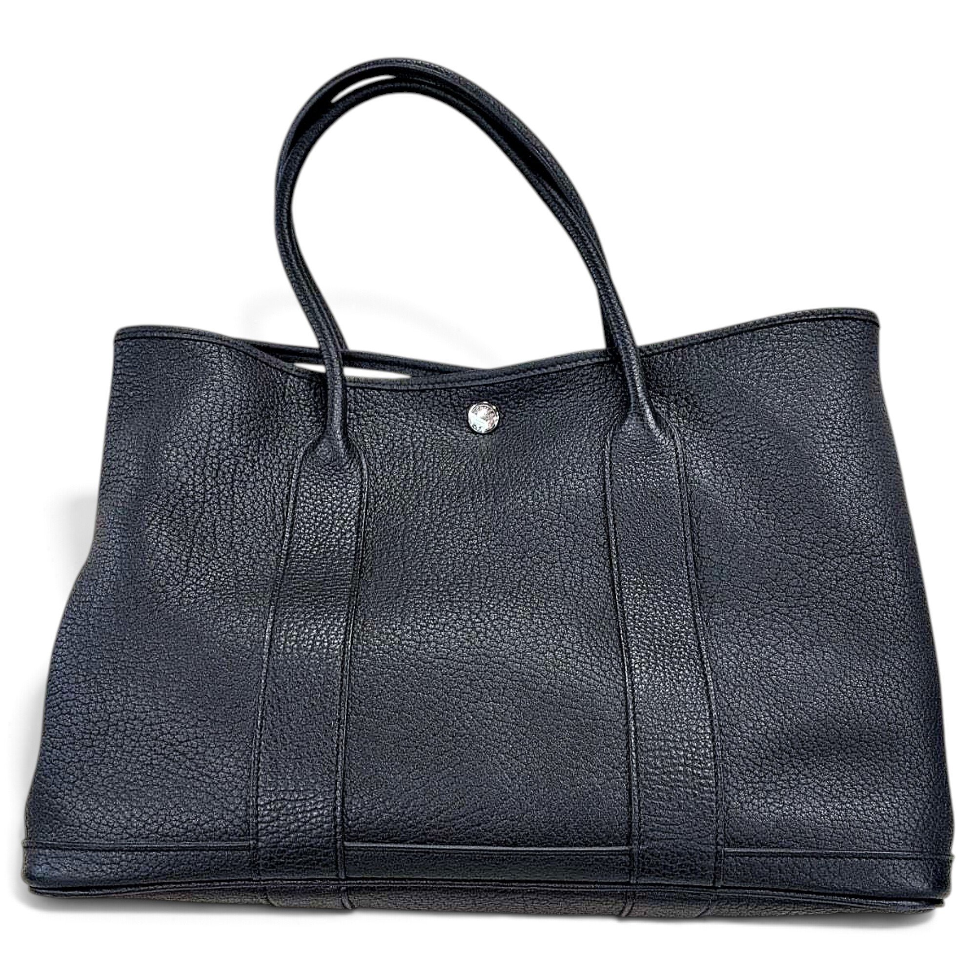 Garden Party leather handbag