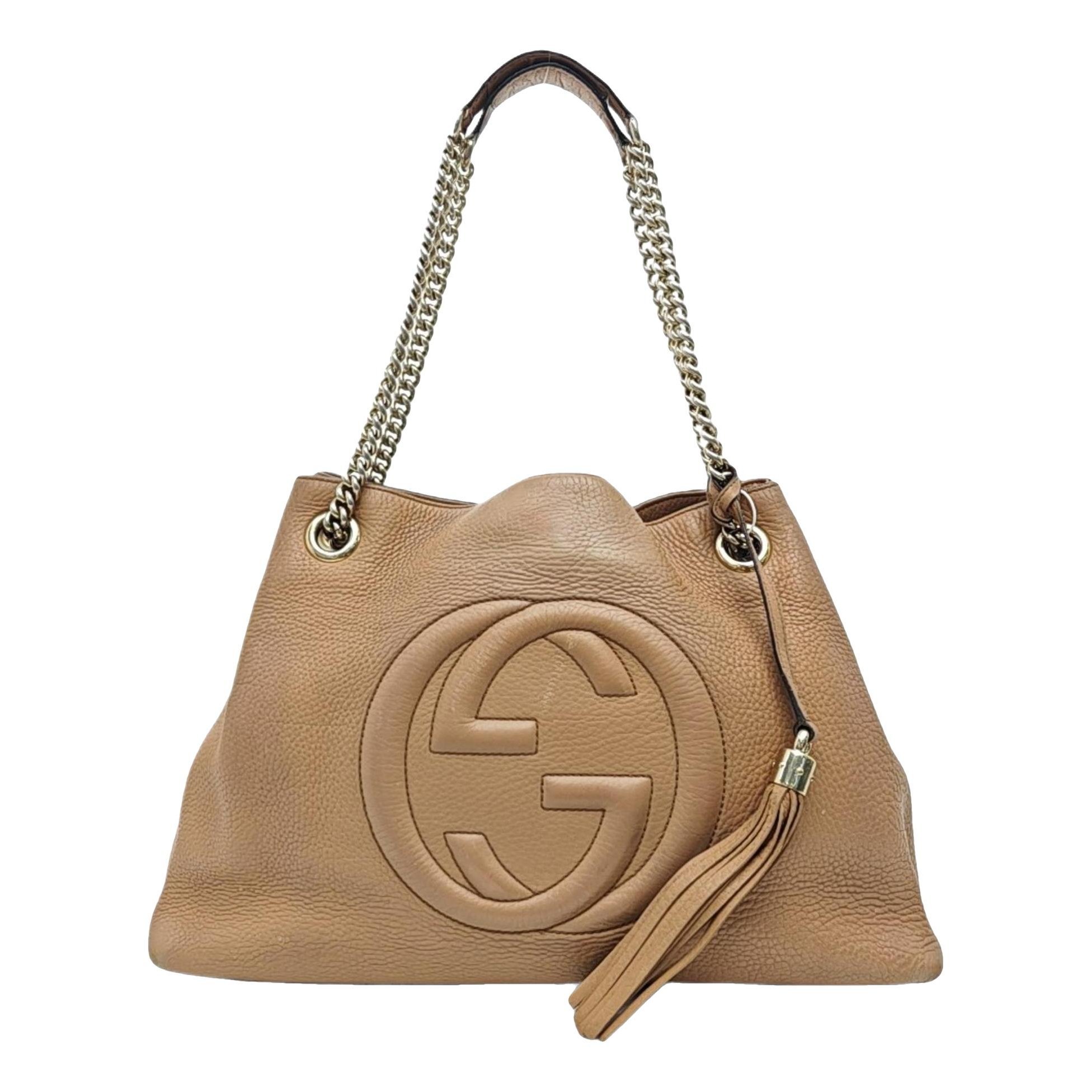 Soho leather tote
