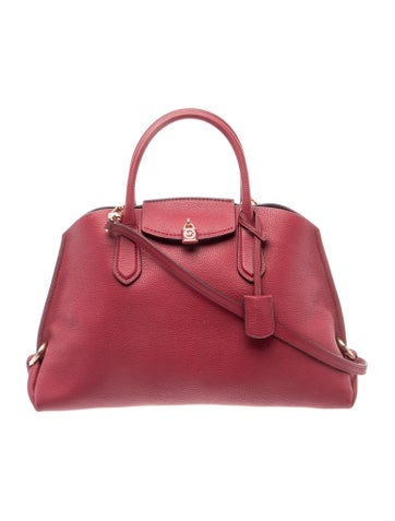 Leather Top Handle Bag