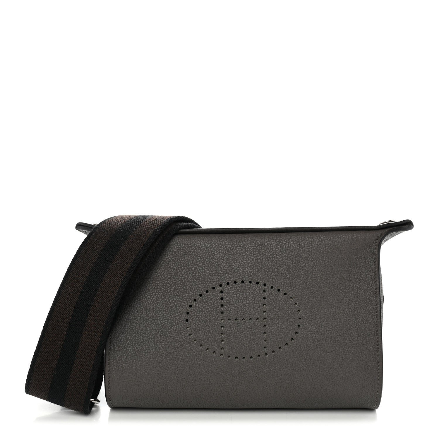 Hermes Togo Videpoches Etain Black Ebene