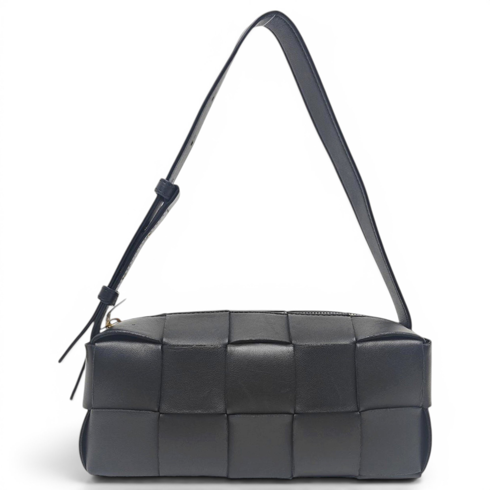 Brick Cassette leather handbag