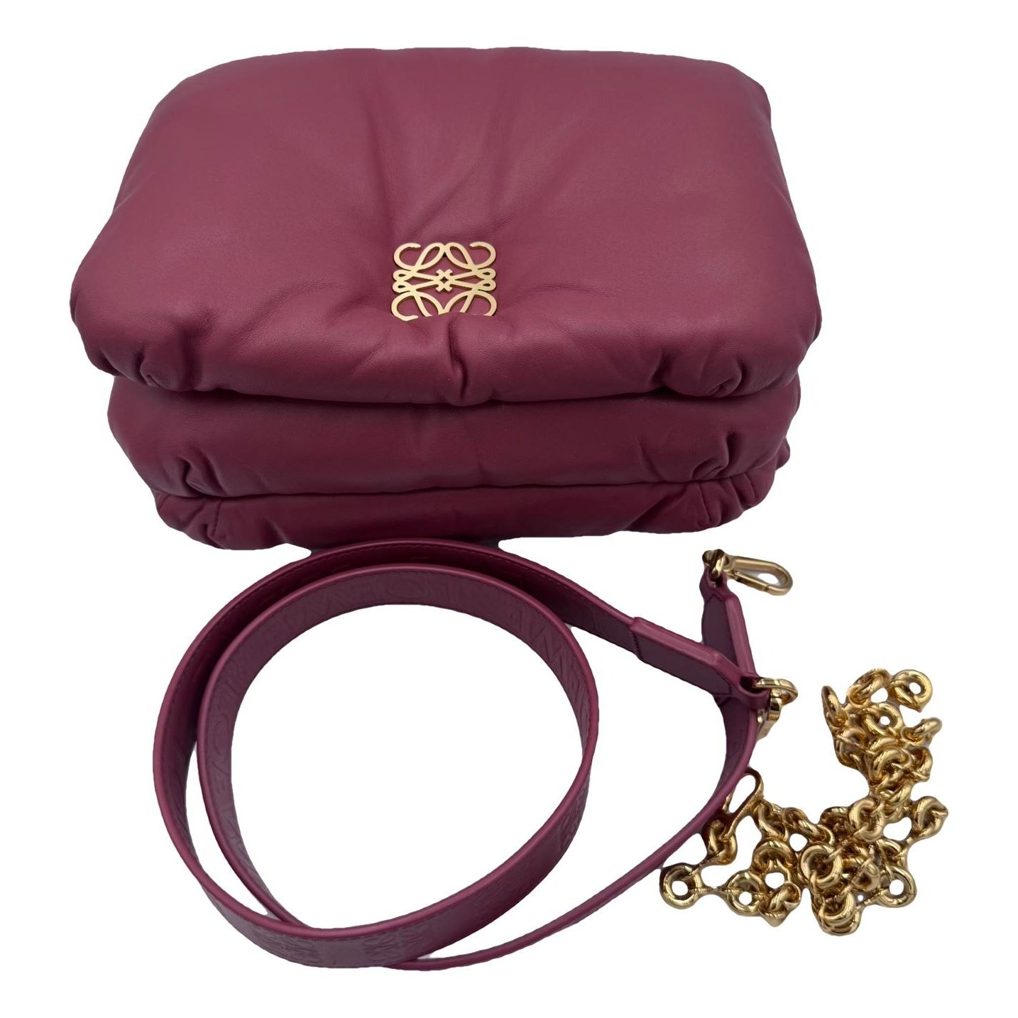 Goya Puffer leather handbag