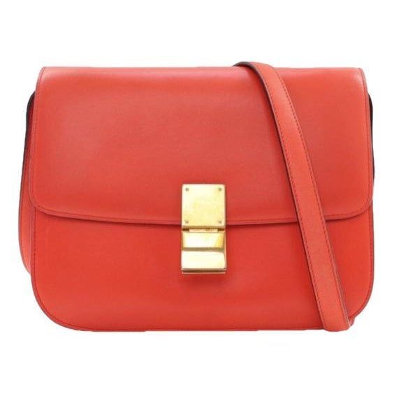 Leather crossbody bag