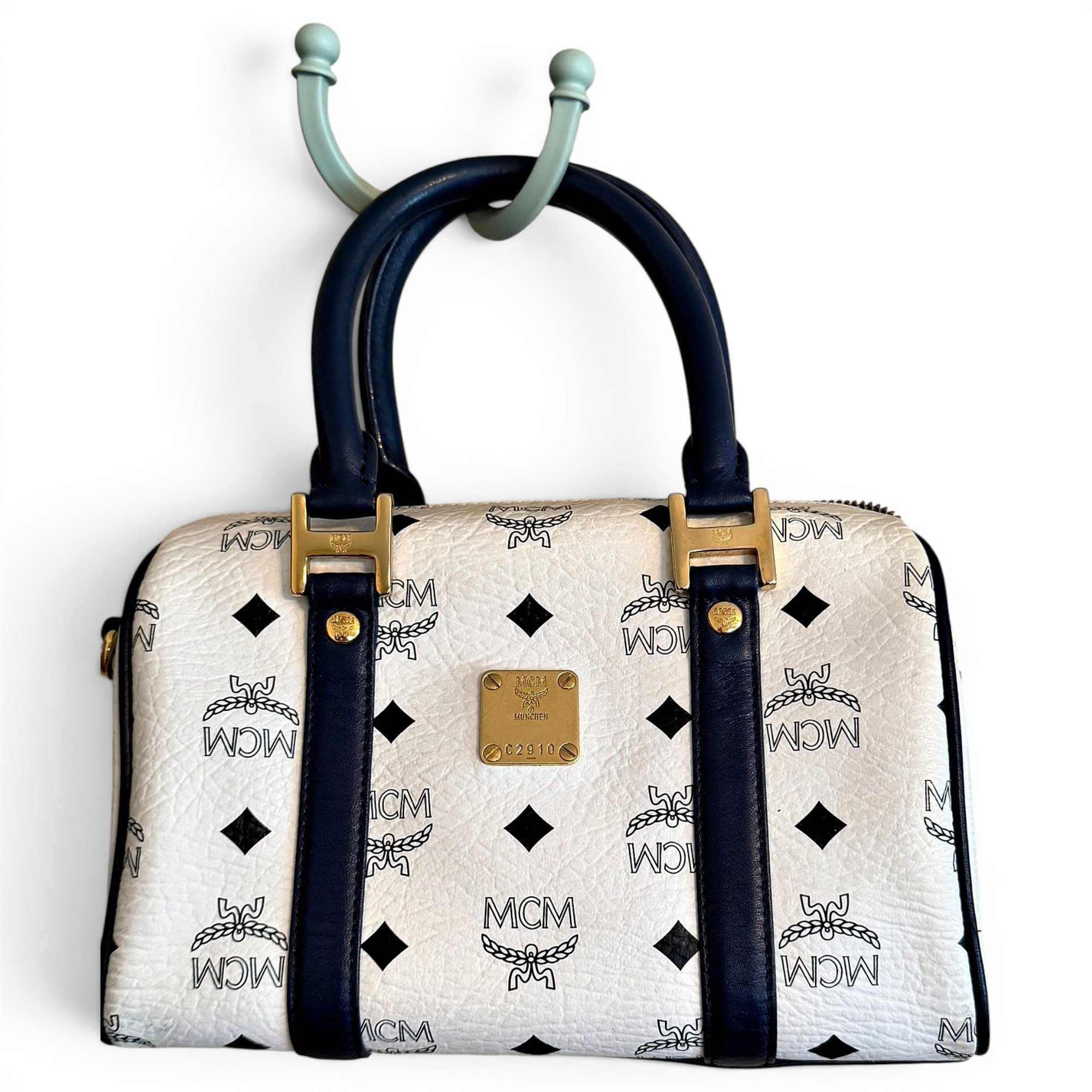 Boston leather mini bag