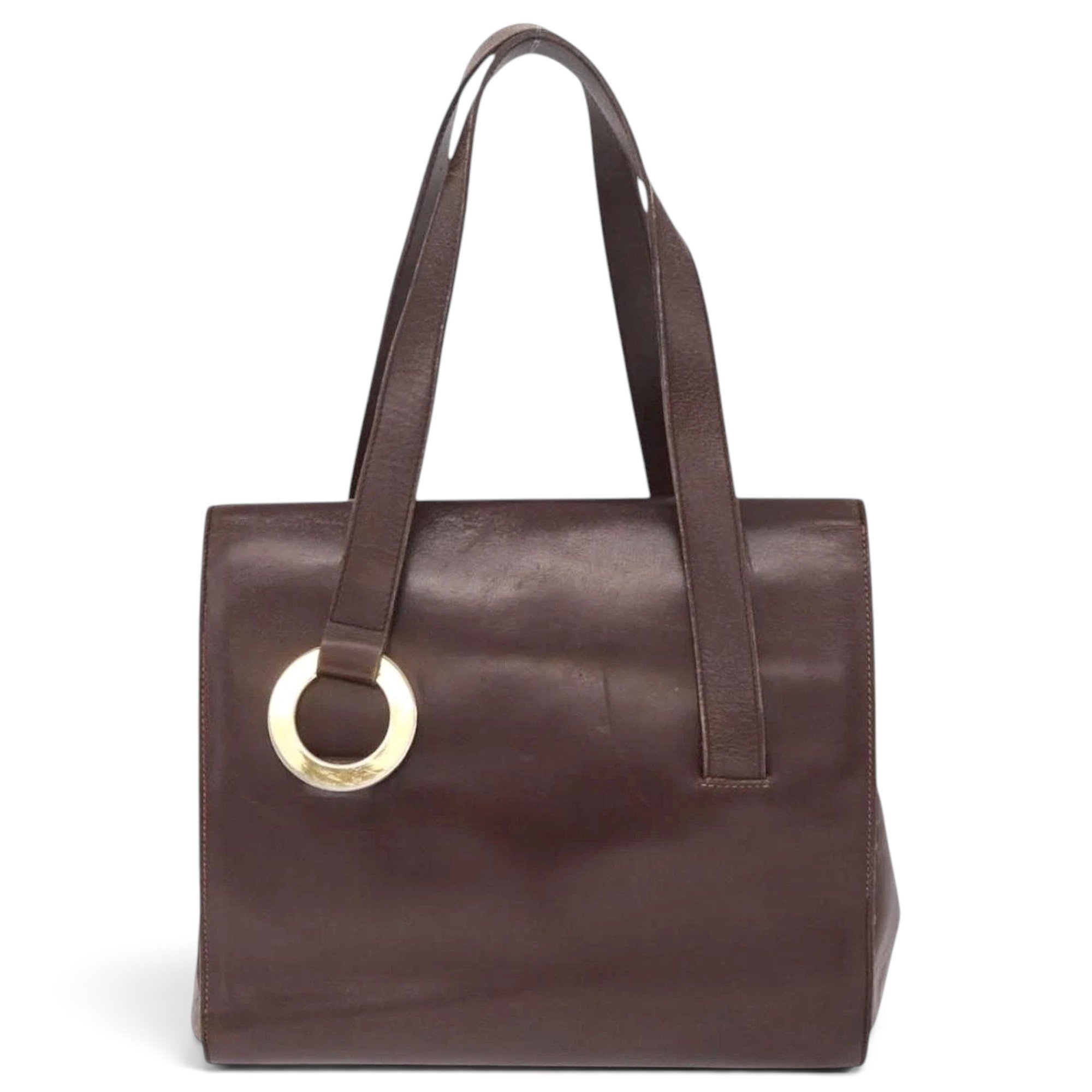 Leather handbag
