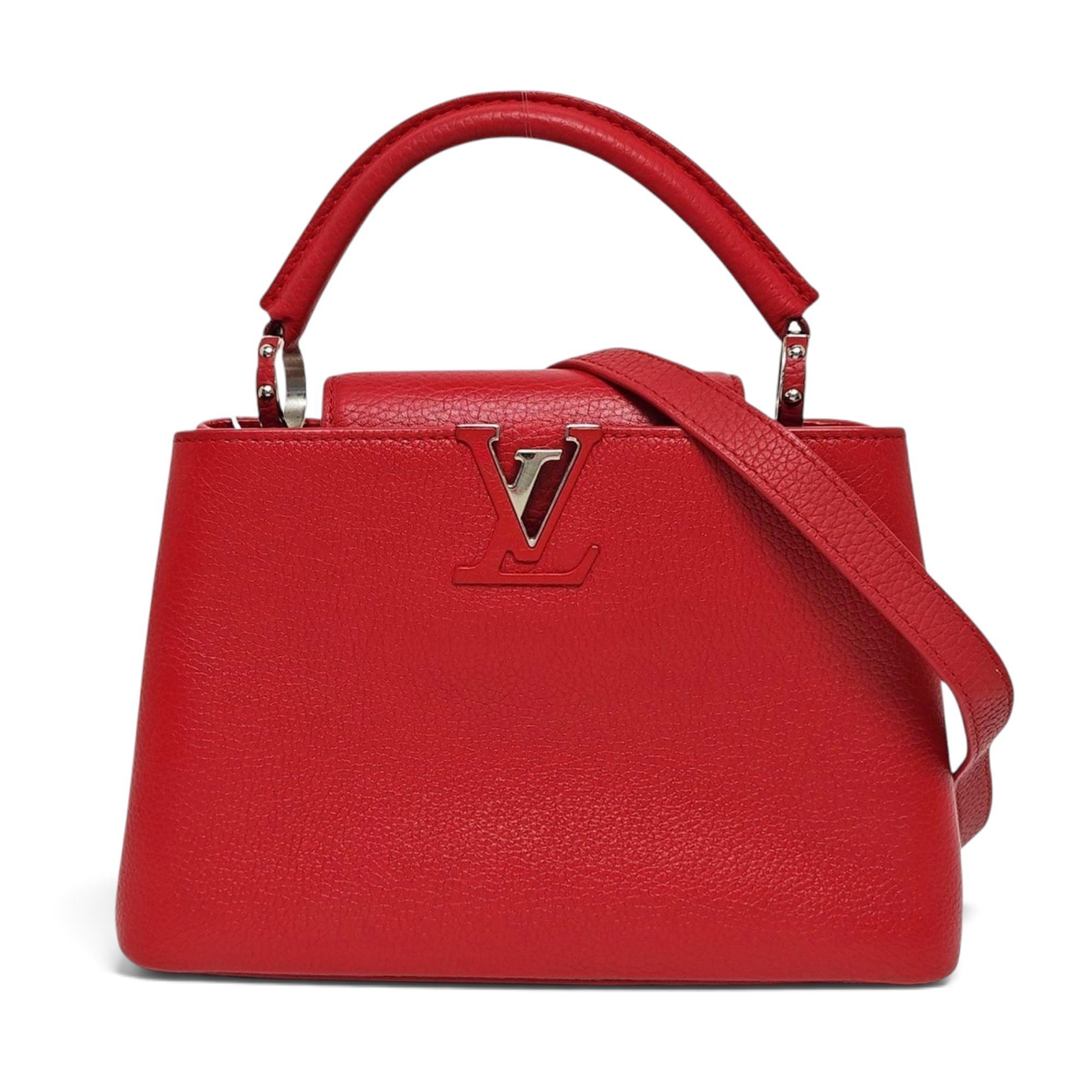 Capucines leather handbag