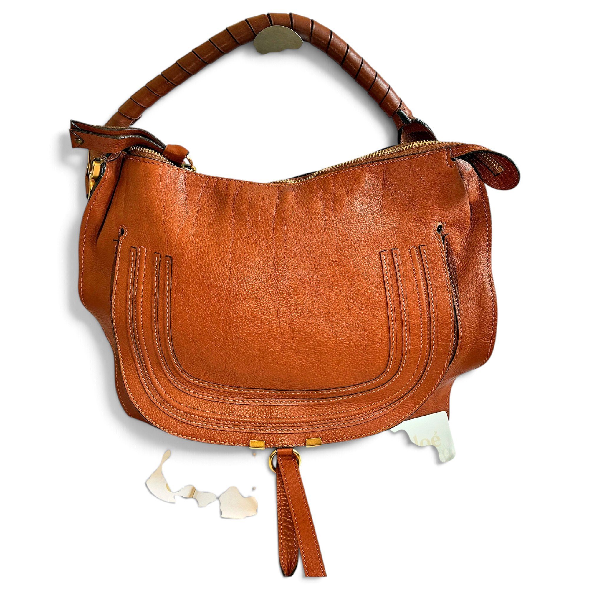 Marcie leather handbag