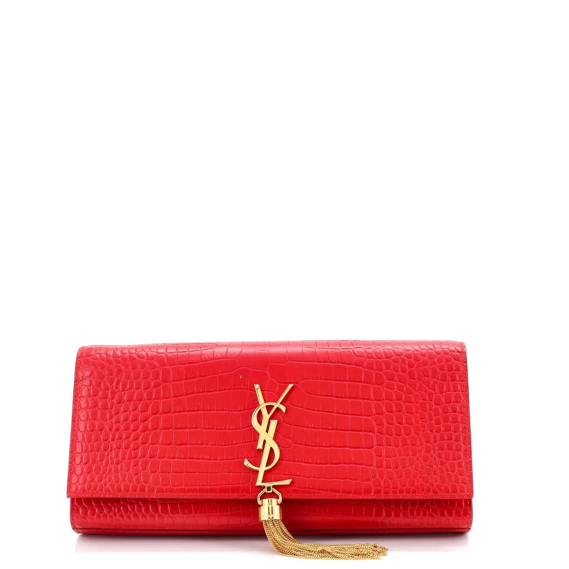 Saint Laurent Leather clutch bag