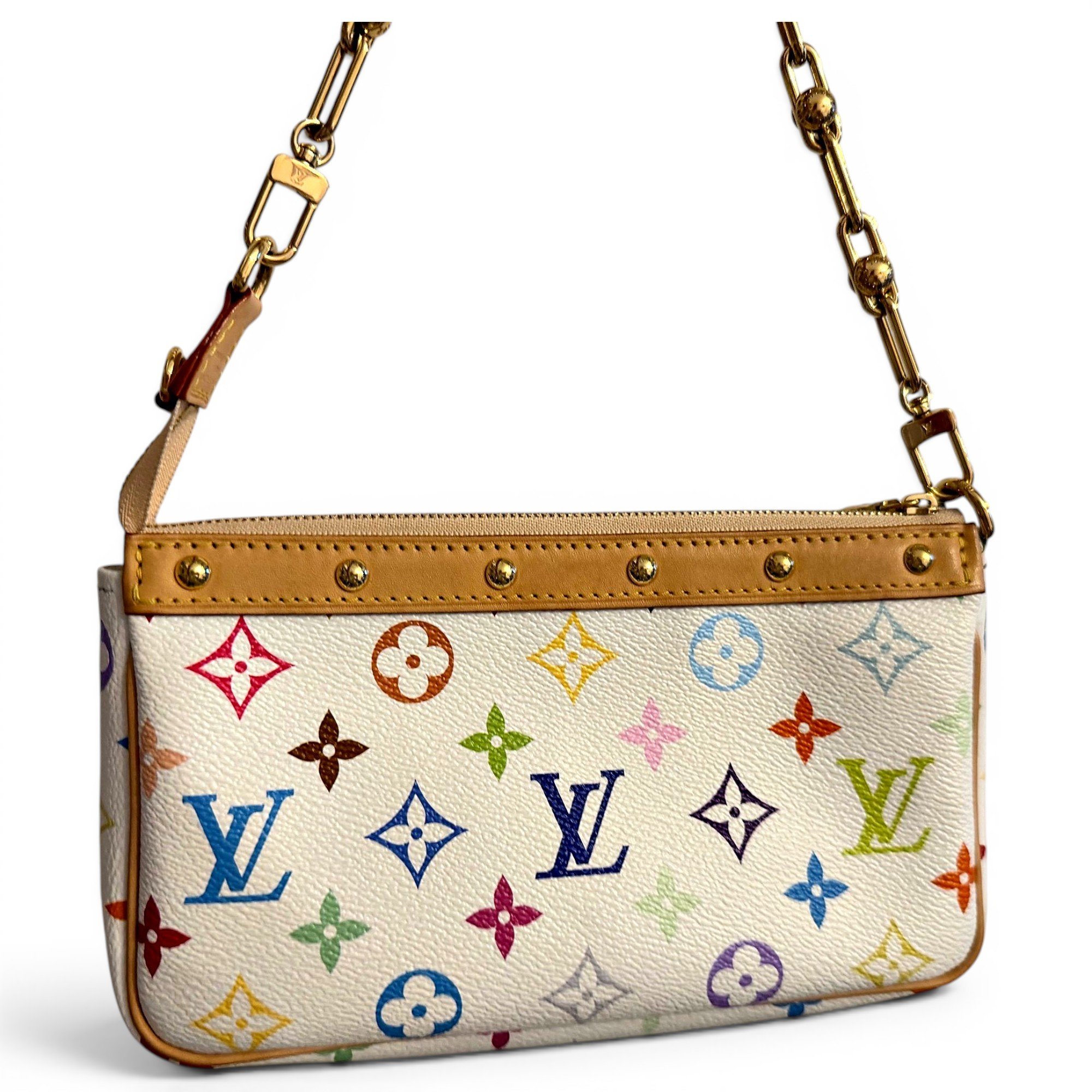 Pochette Accessoire leather handbag
