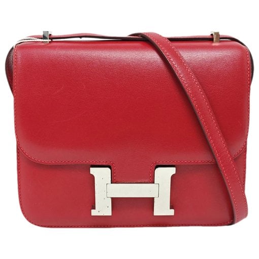 Constance leather crossbody bag