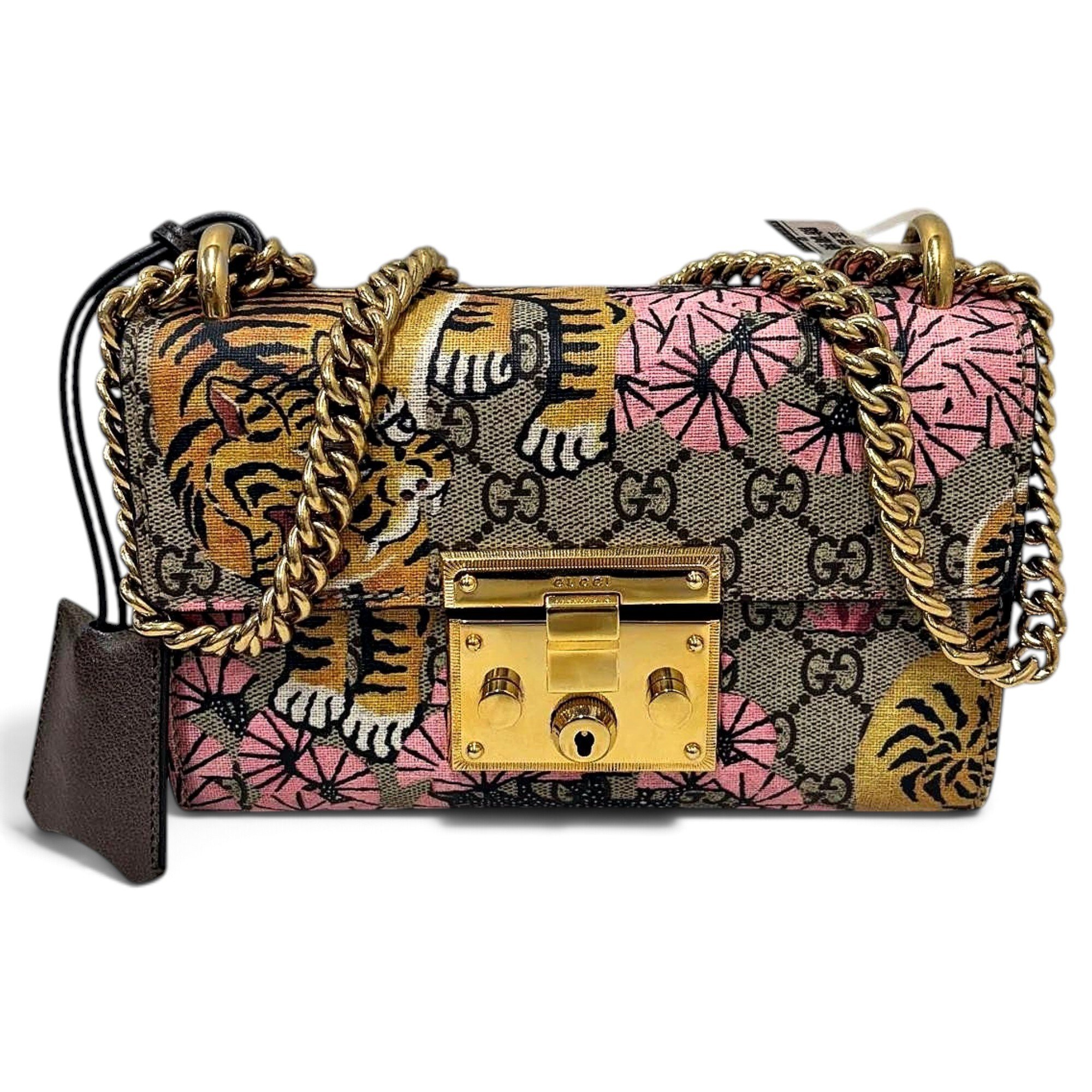 Padlock cloth handbag