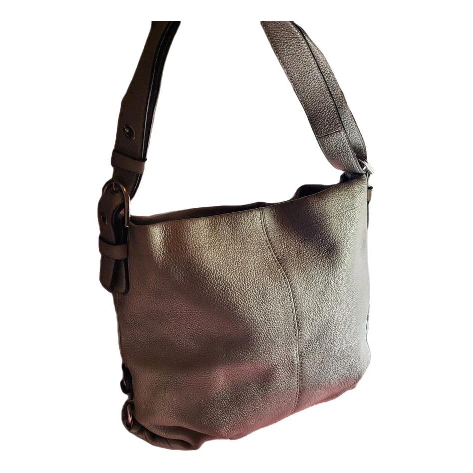 Smooth Crossbody leather handbag