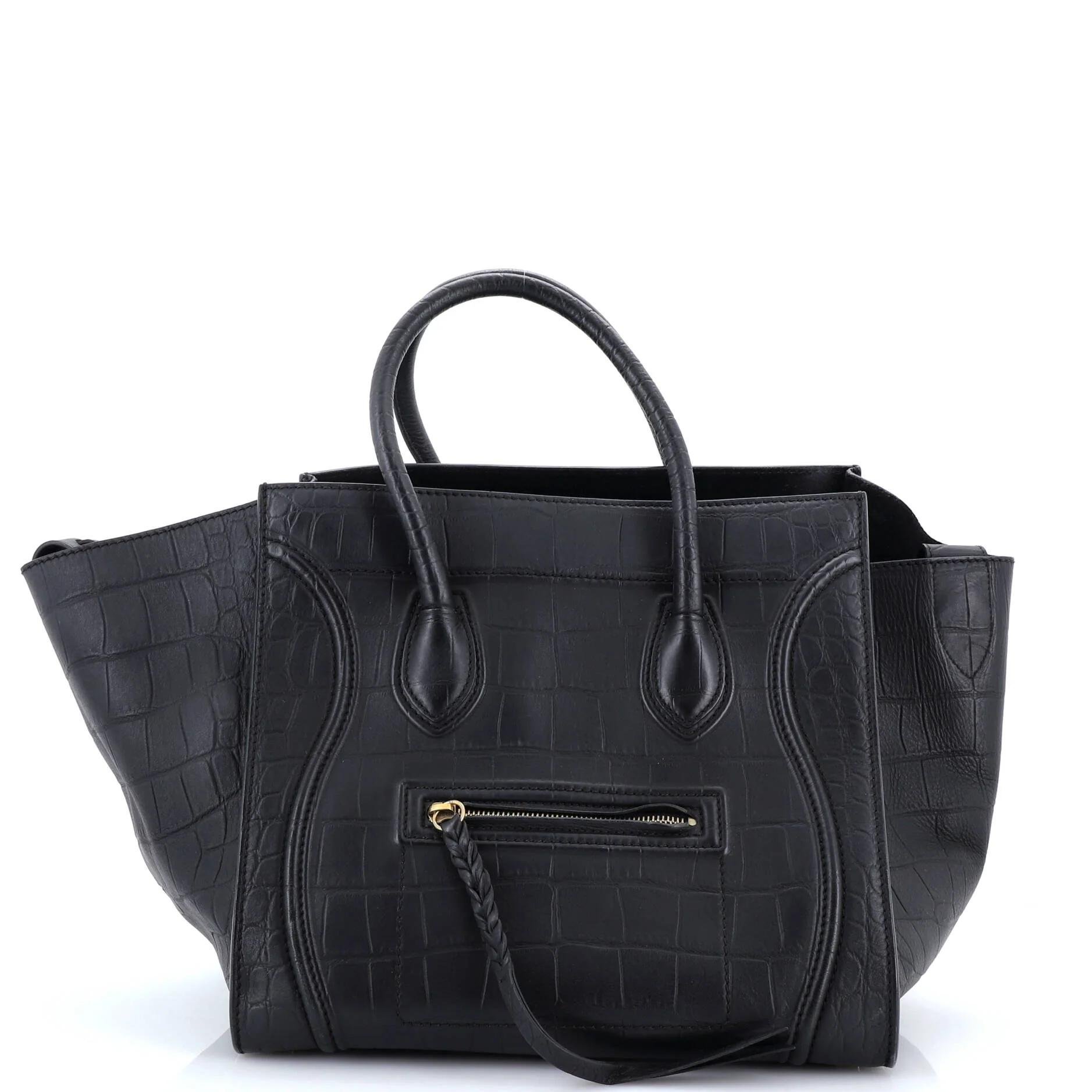 Leather tote