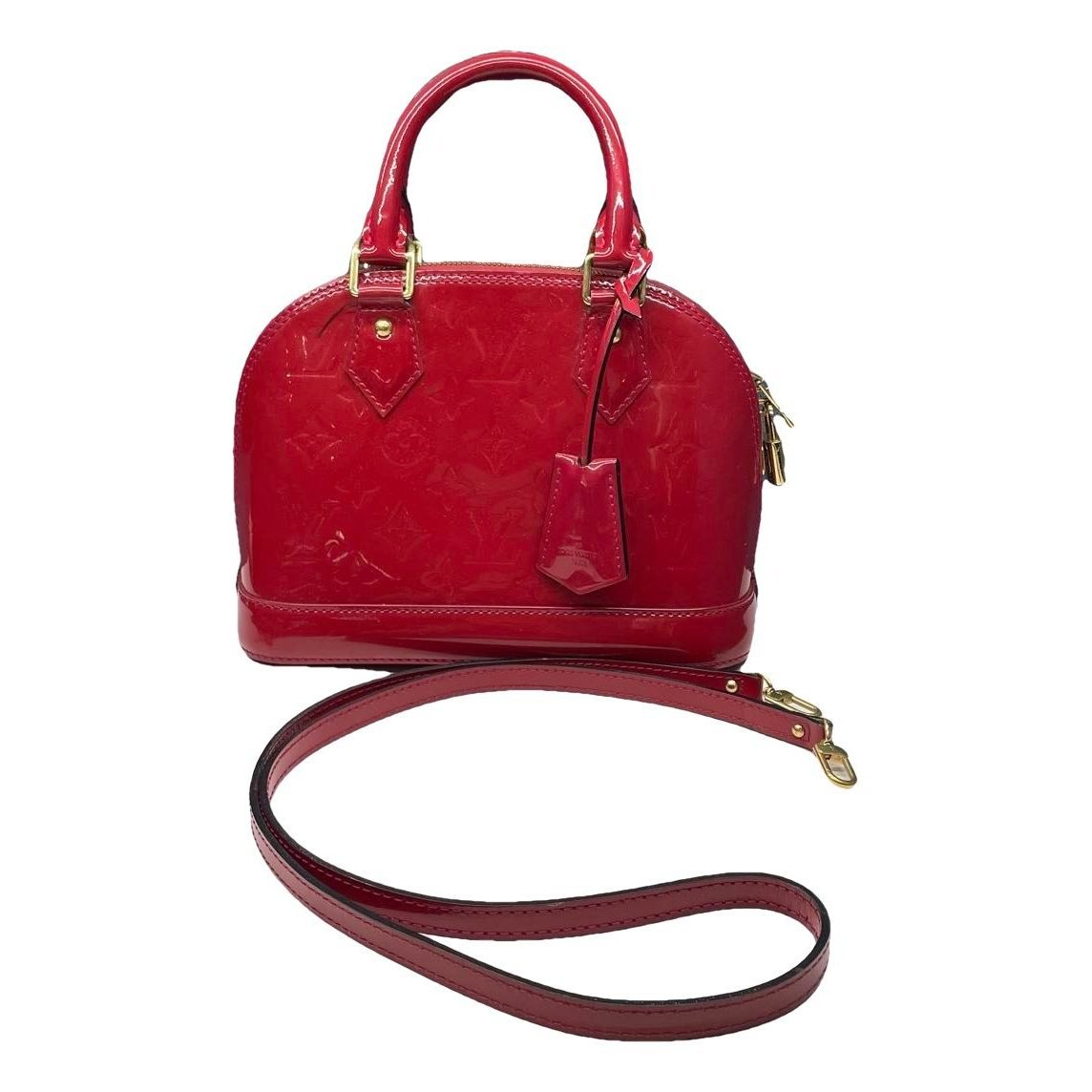 Alma BB patent leather handbag