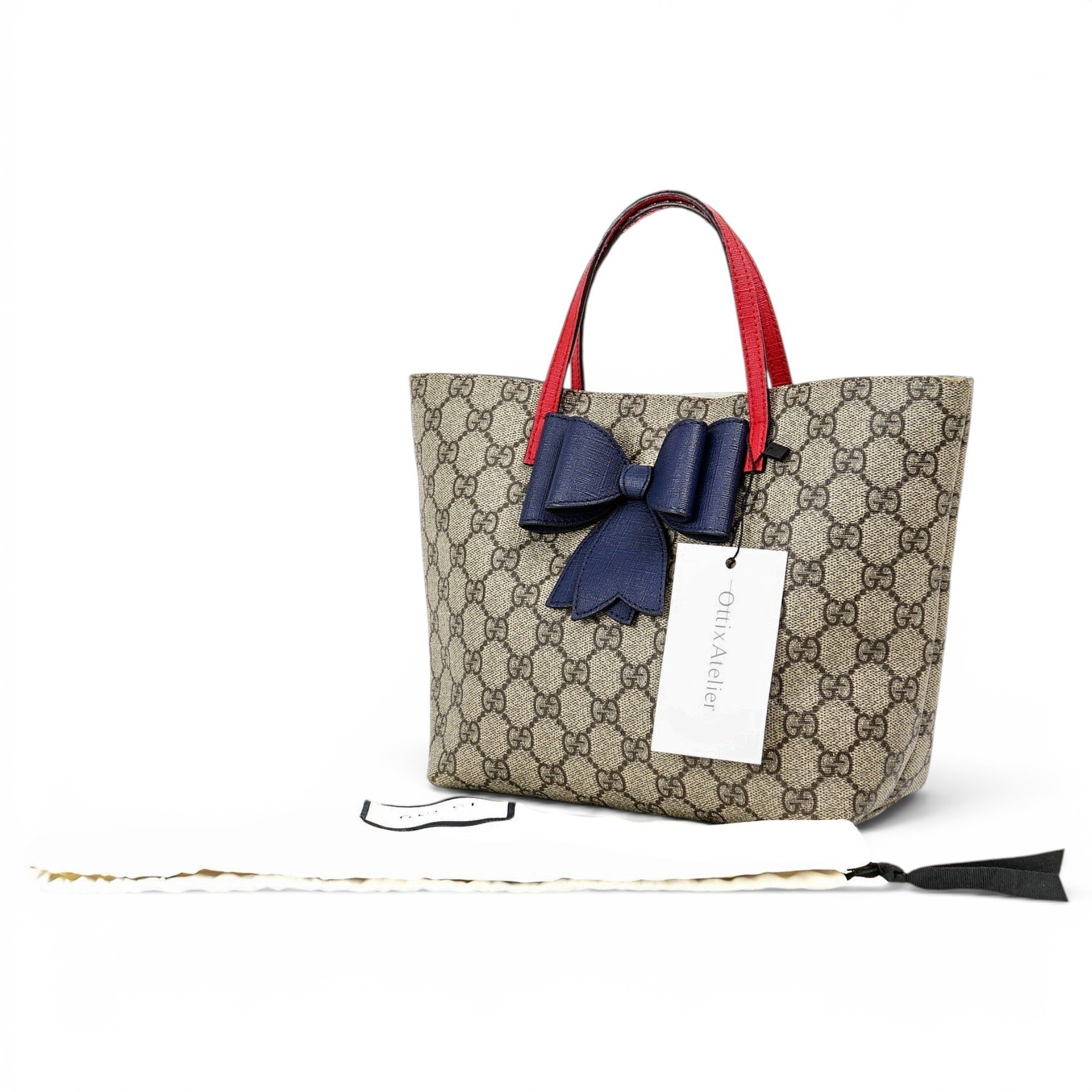 Leather tote