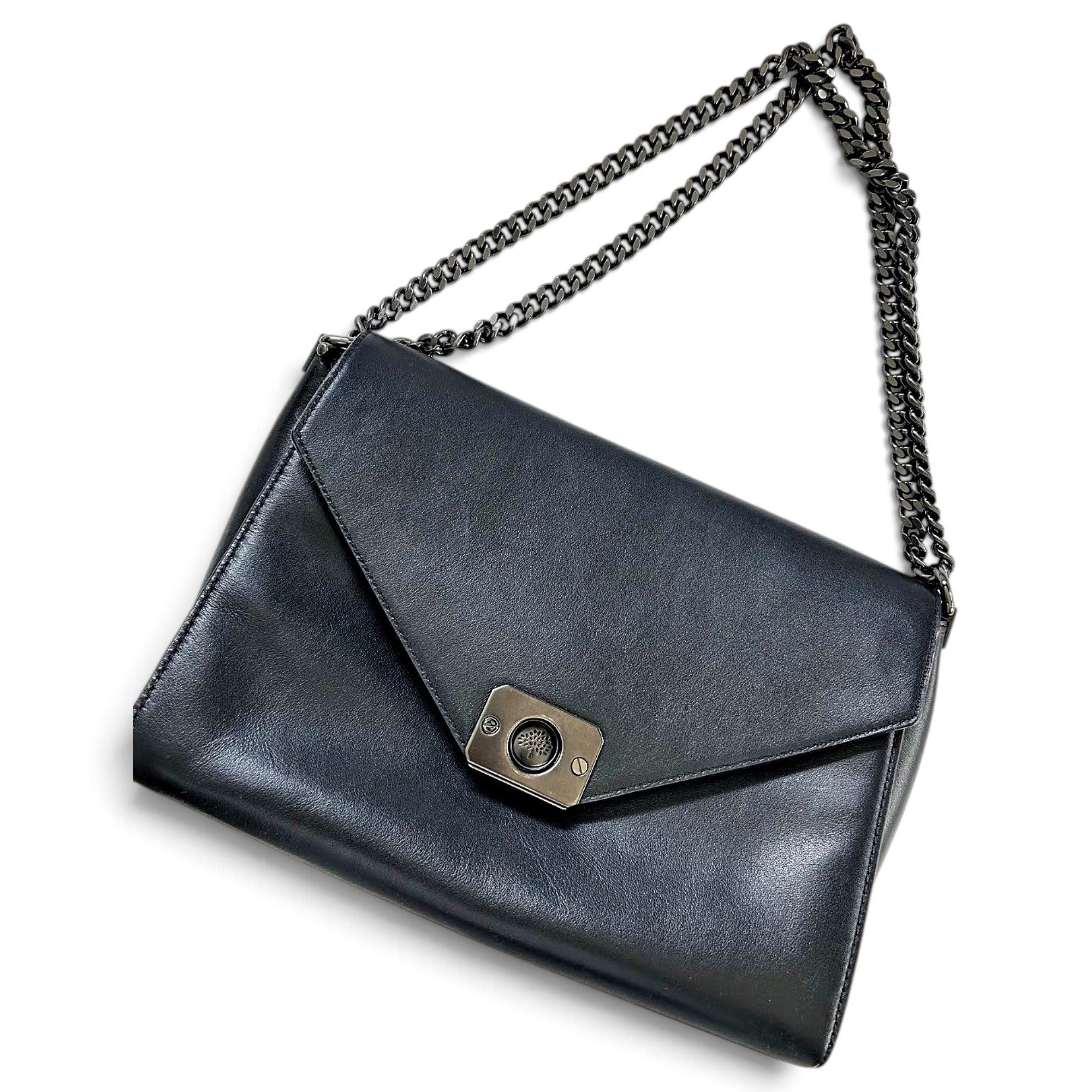 Delphie leather handbag