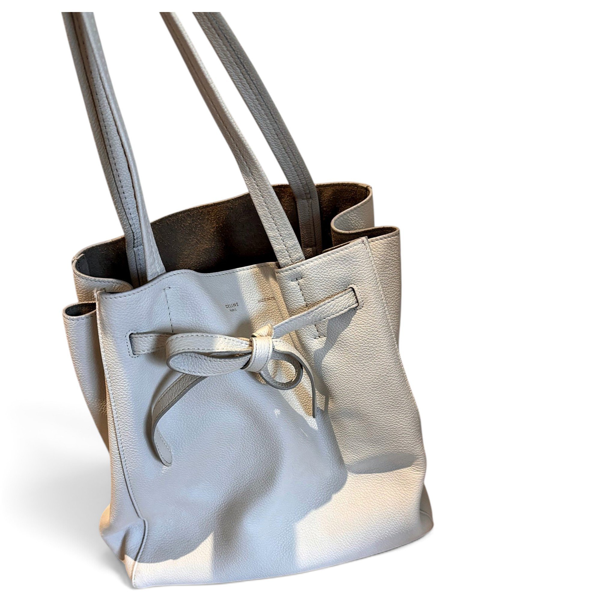 Leather tote
