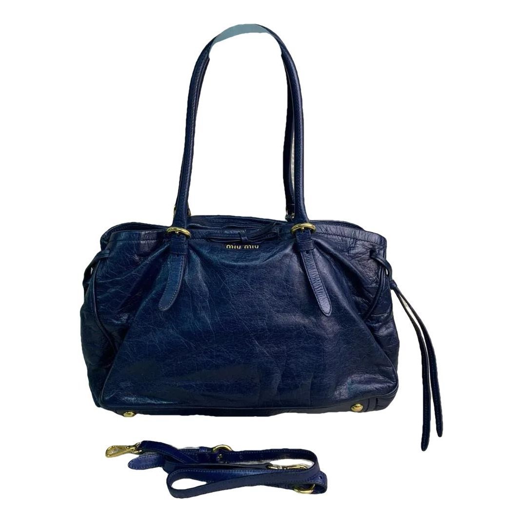 Vitello leather crossbody bag