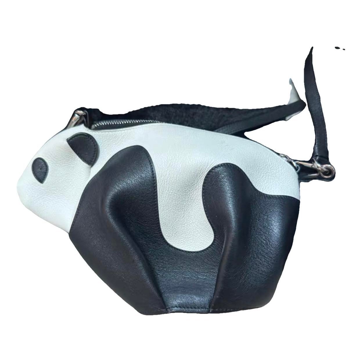 Animals leather crossbody bag