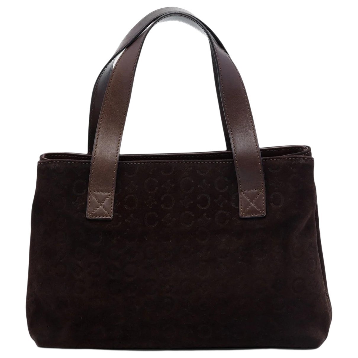 Pocket leather handbag