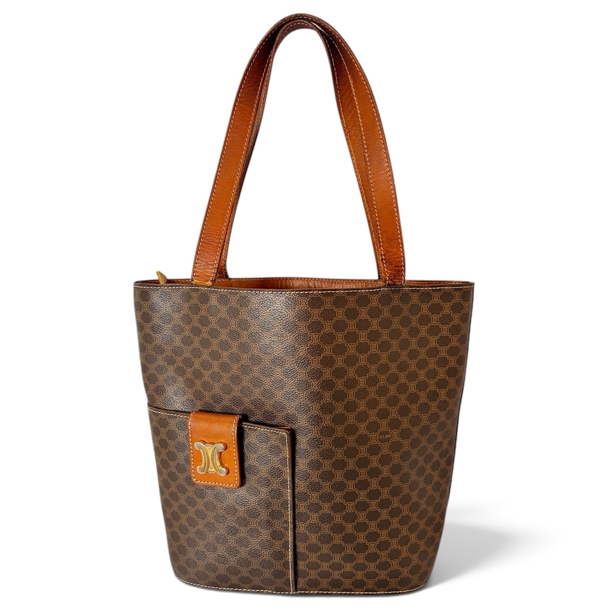 SAC SEAU leather handbag