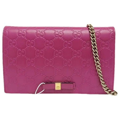 Leather crossbody bag