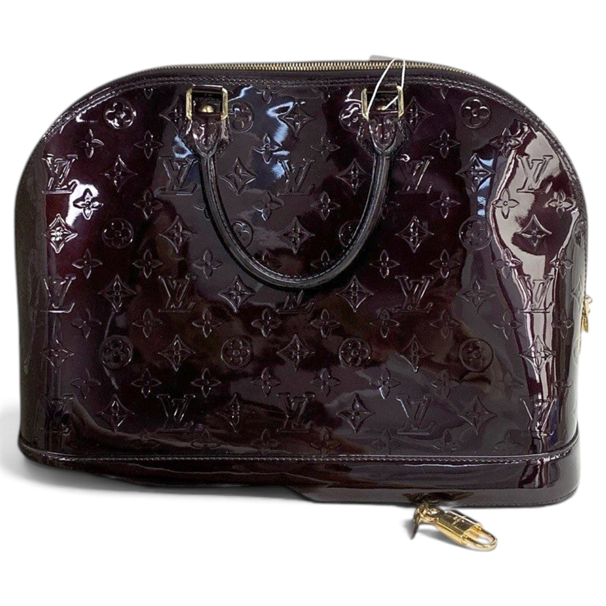 Alma leather handbag