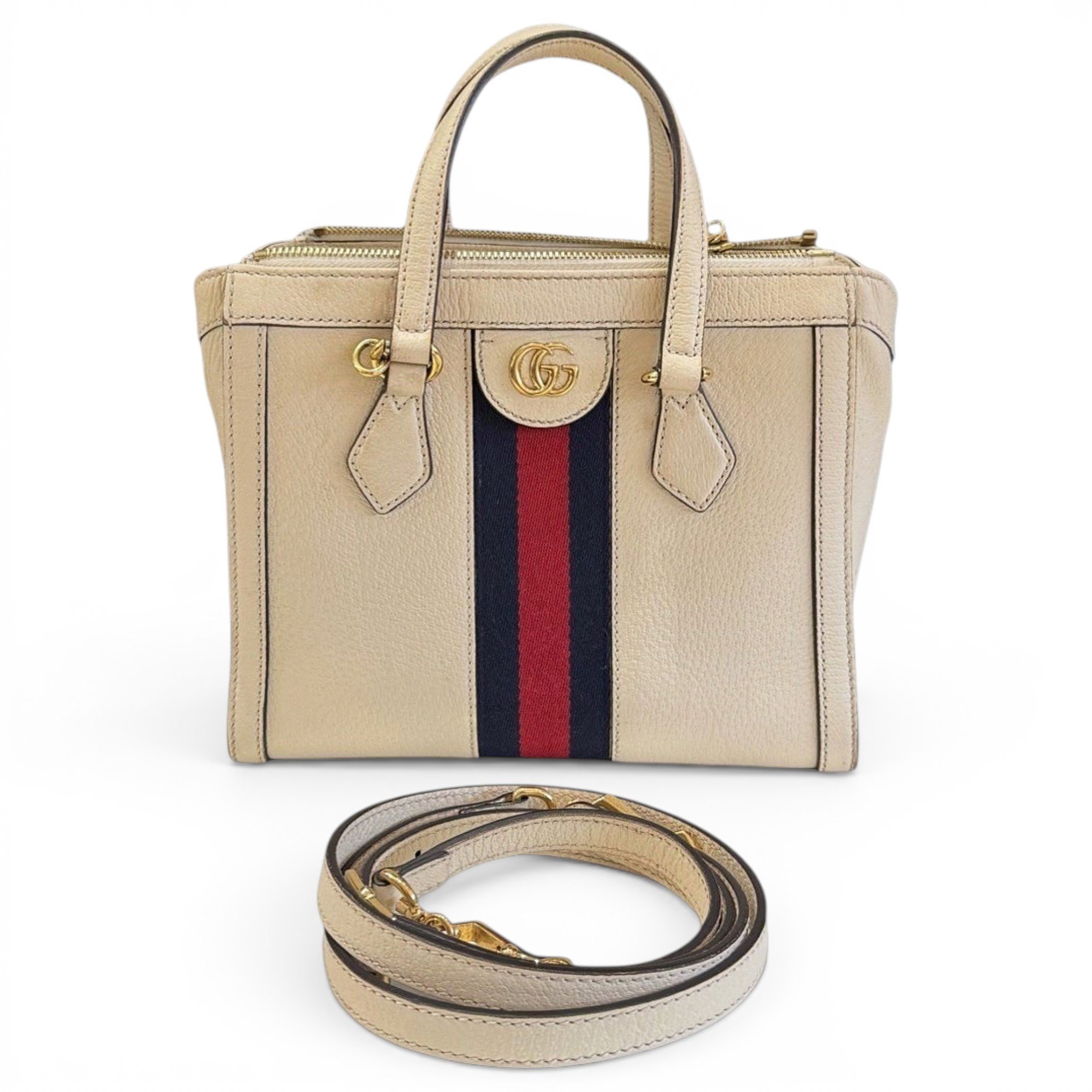 Leather handbag