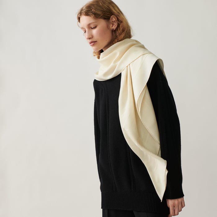 Ivoire Bouclerie Moderne Scarf 115