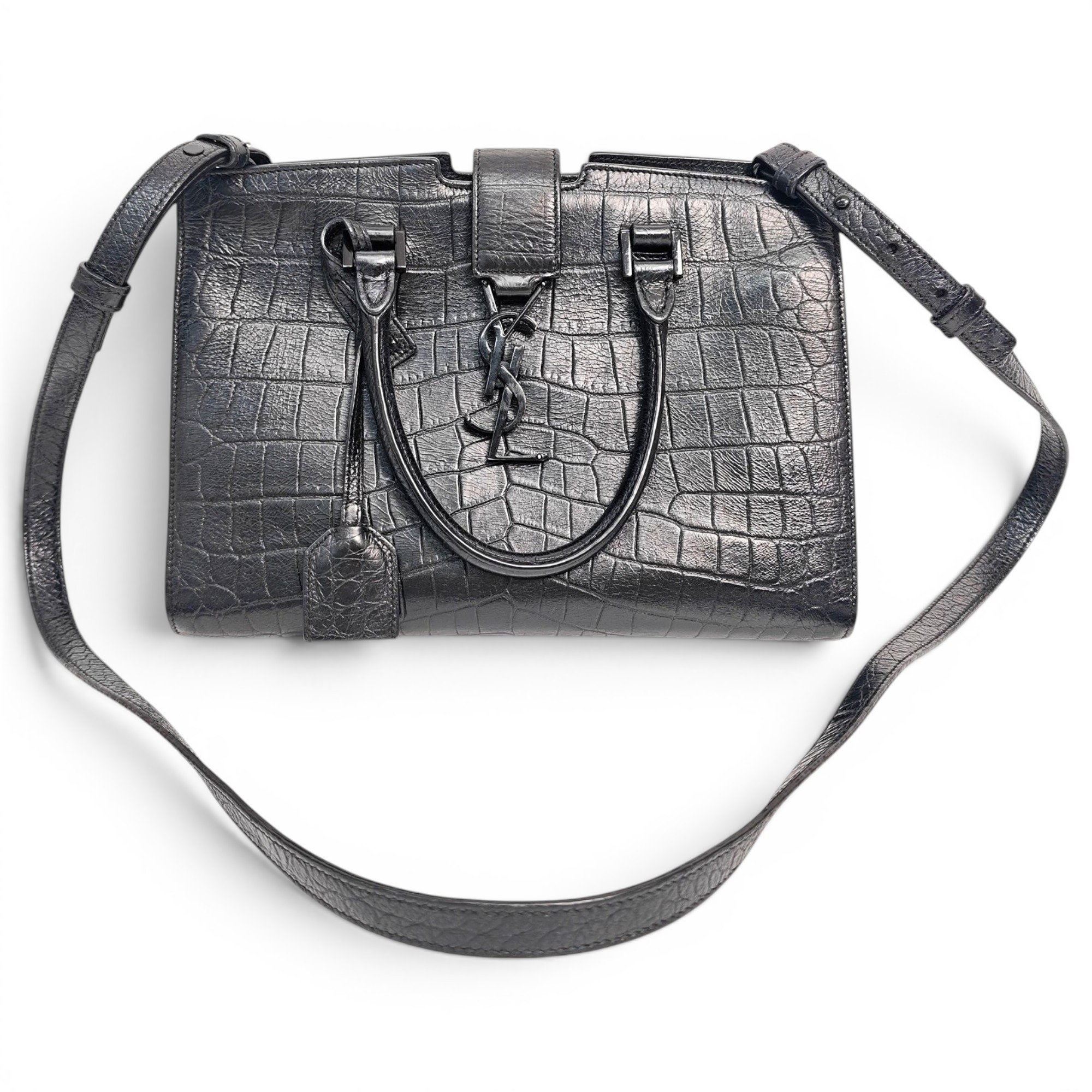 Monogram Cabas leather handbag