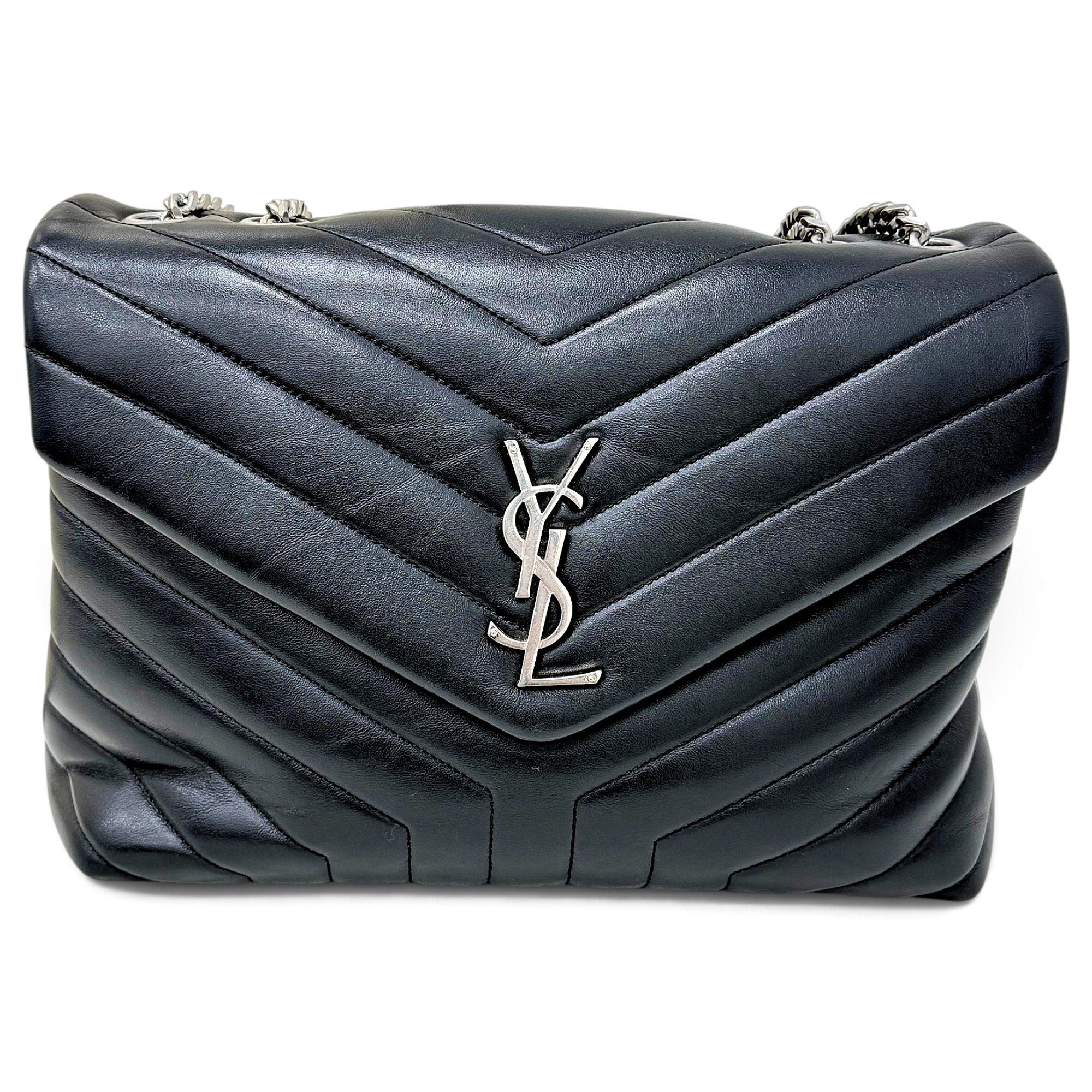 Loulou leather handbag