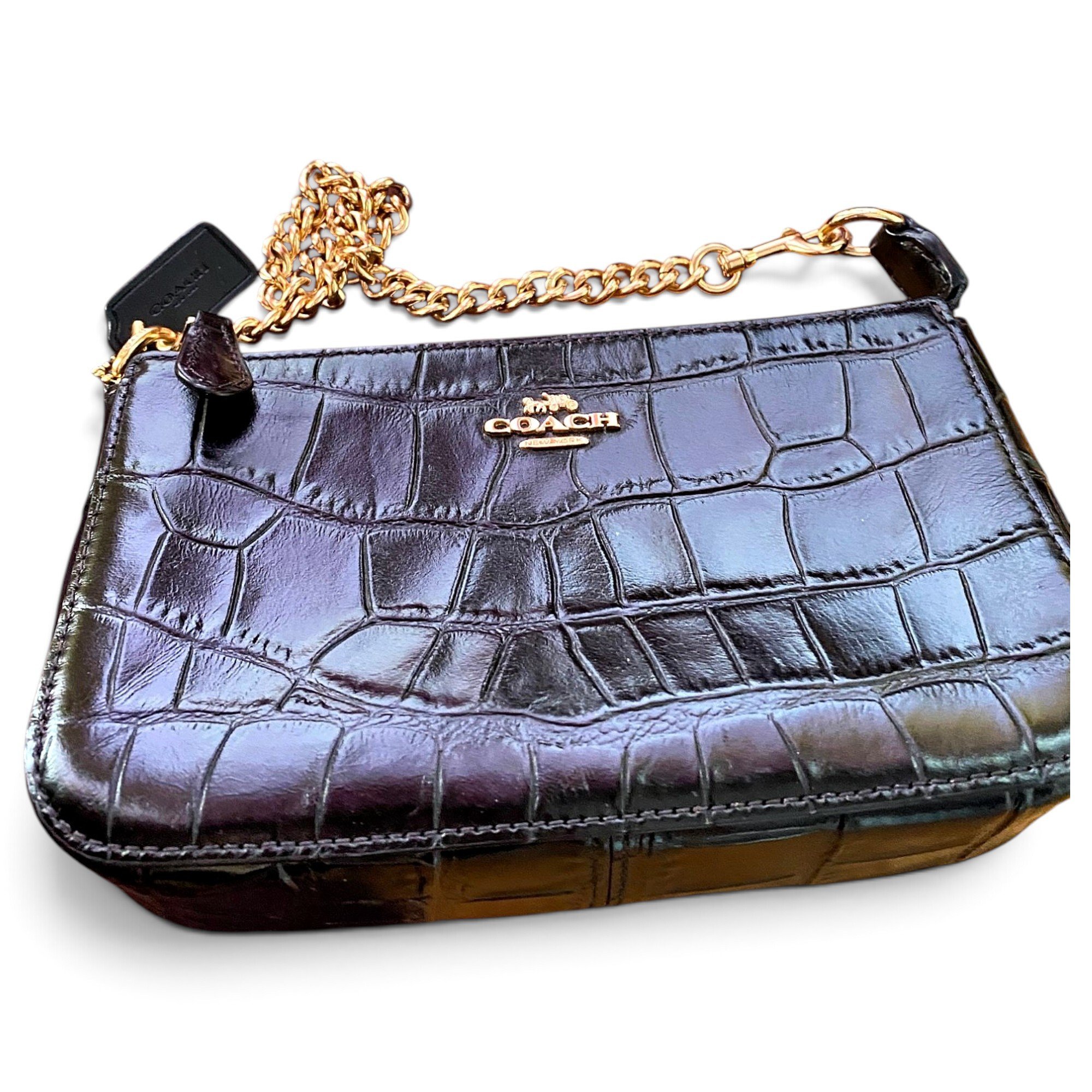 Wristlet nolita 19 leather handbag