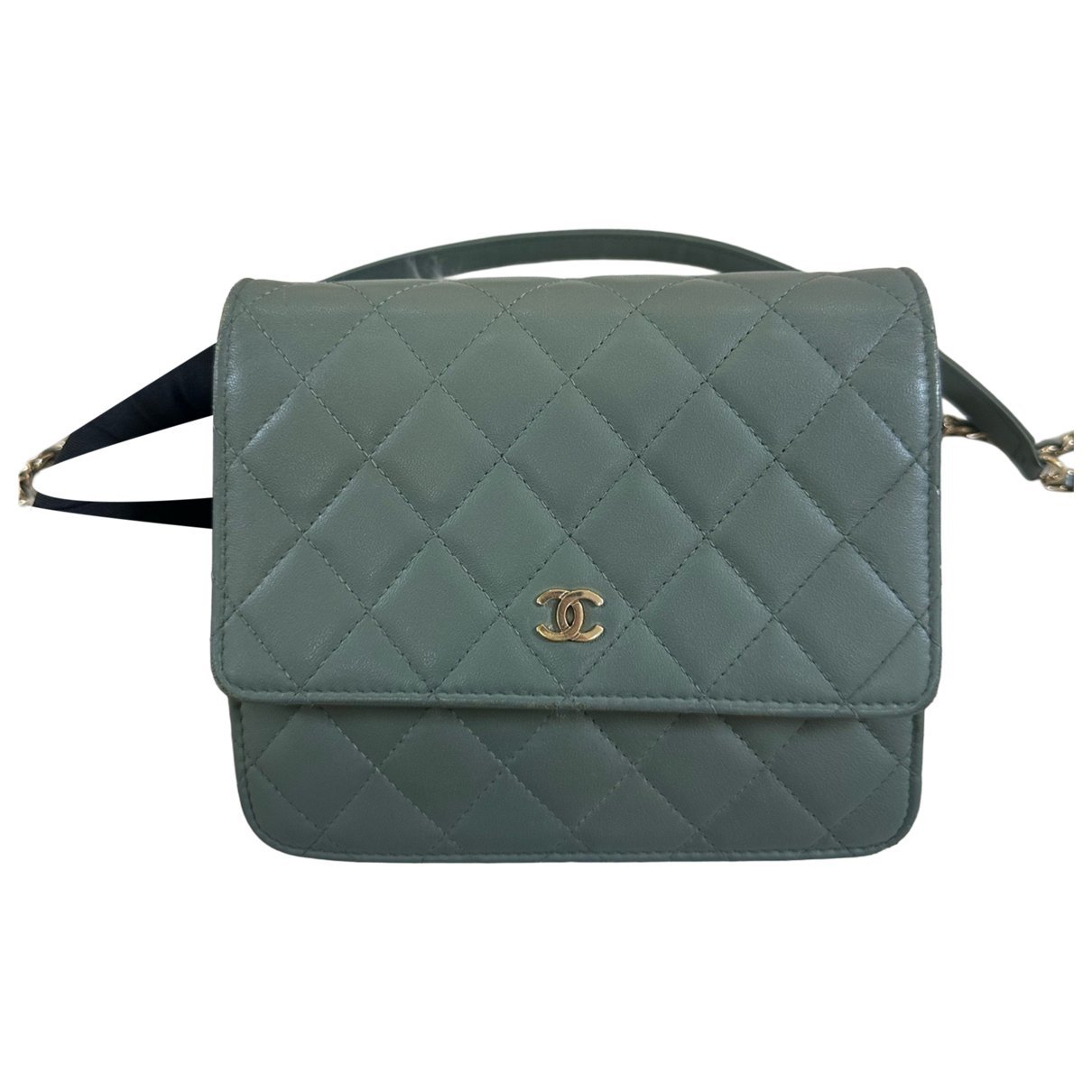 Wallet On Chain Timeless/Classique leather crossbody bag