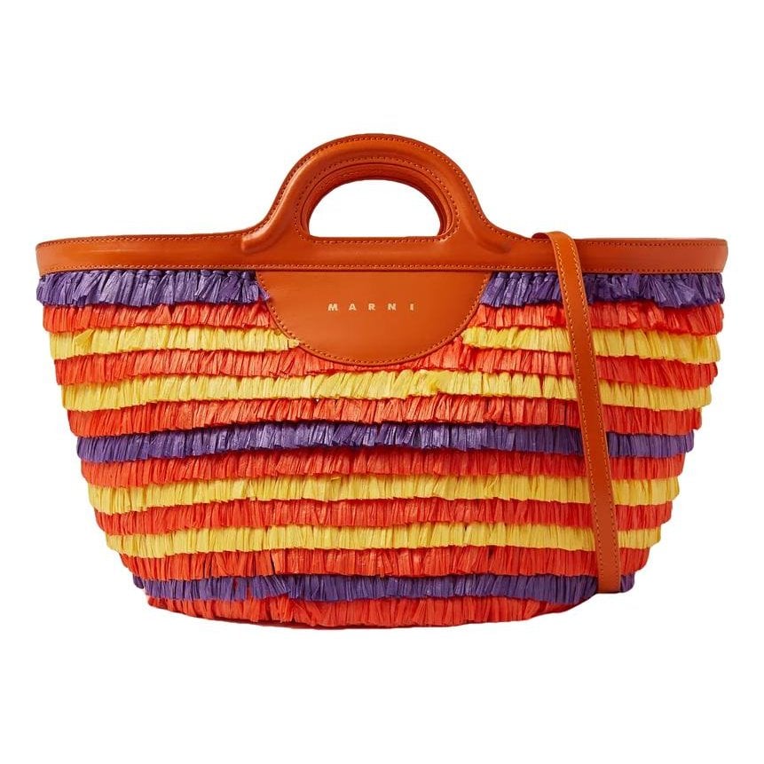 Marni Tropicalia leather handbag