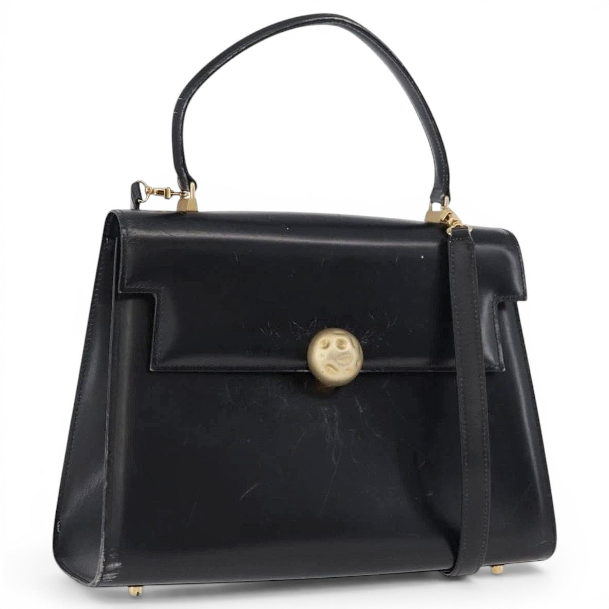 Leather handbag