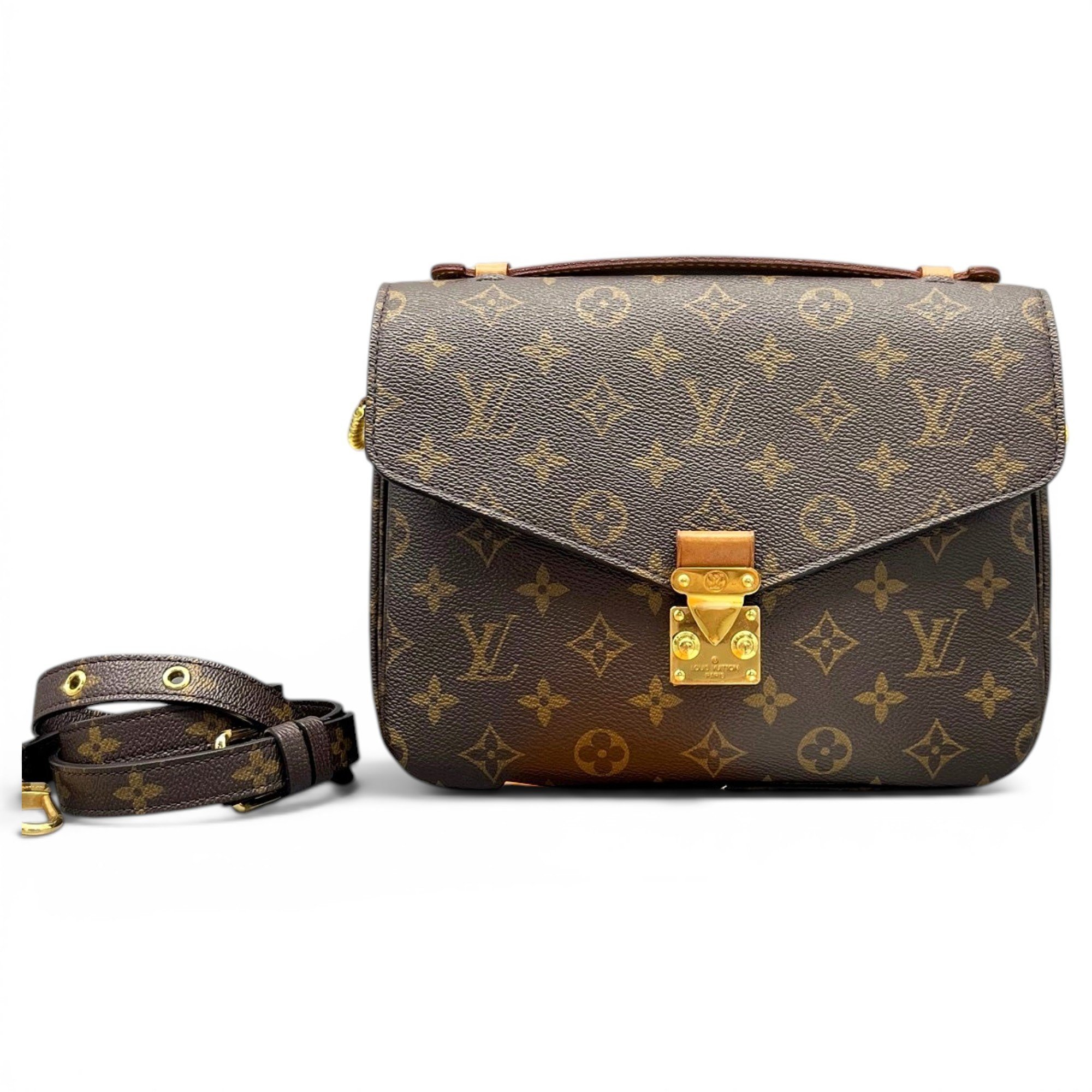 Metis leather handbag