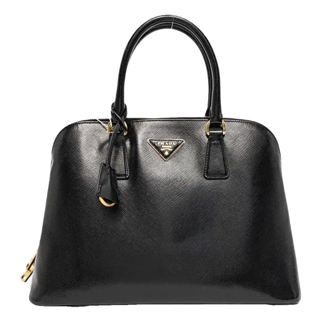 Promenade leather handbag