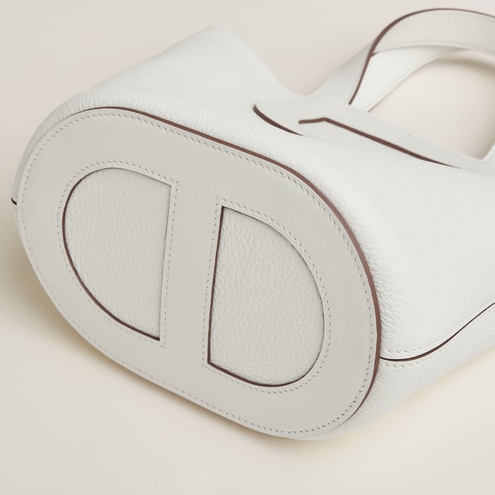 New White Hermès In-the-loop 18 Bag