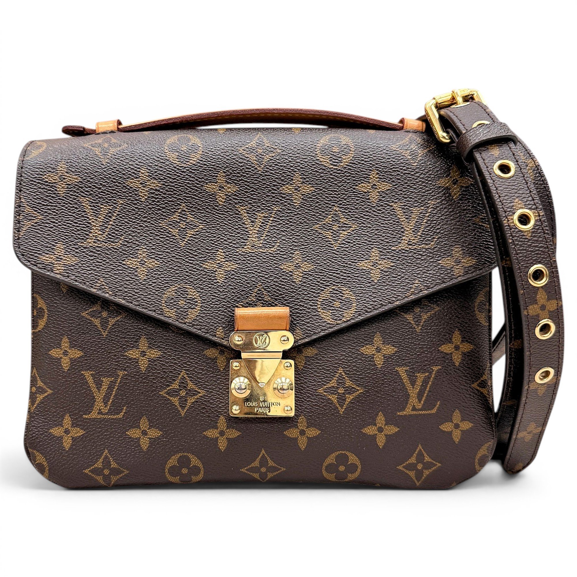Metis leather handbag