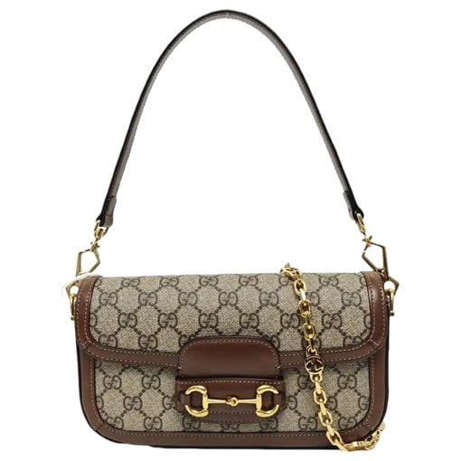 Handle Horsebit 1955 leather handbag